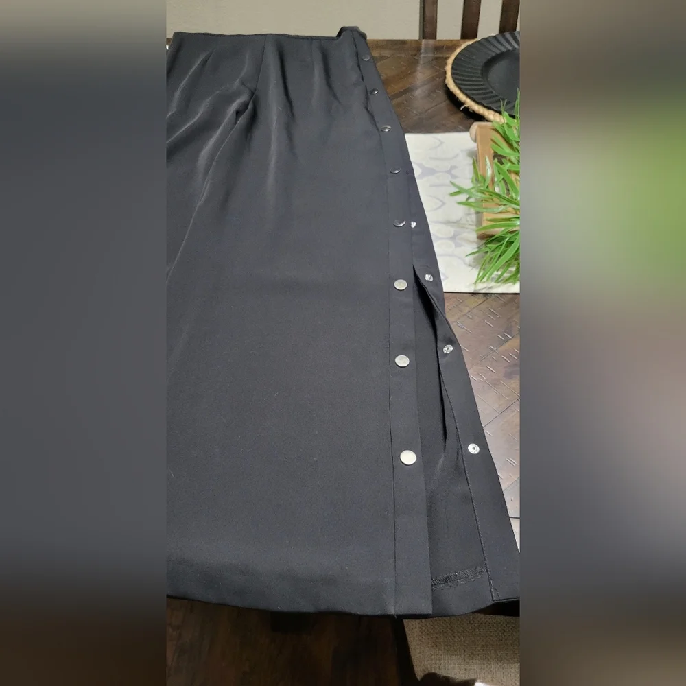 RIVER ISLAND black Wide Leg Jumpsuit Size 12  EUC - Picture 14 of 16